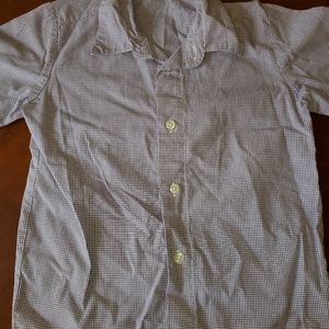 Lilac gingham dress shirt